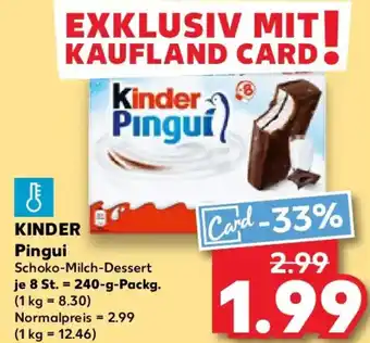 Kaufland KINDER Pingui Angebot