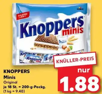 Kaufland KNOPPERS Minis Angebot