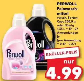 Kaufland PERWOLL Feinwaschmittel Angebot