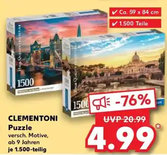 Kaufland CLEMENTONI Puzzle Angebot