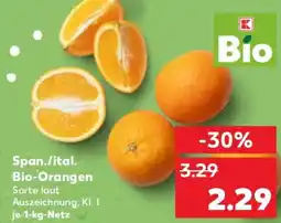 Kaufland Span./ital. Bio-Orangen Angebot