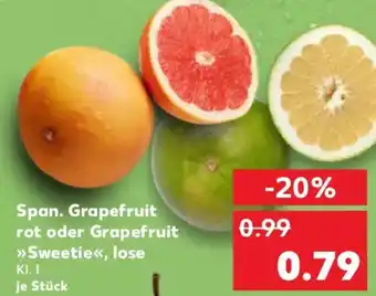 Kaufland Span. Grapefruit rot oder Grapefruit Sweetie, lose Angebot