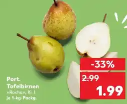 Kaufland Port. Tafelbirnen Angebot