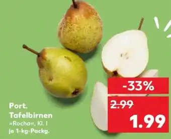 Kaufland Port. Tafelbirnen Angebot