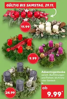 Kaufland Adventsgestecke Angebot