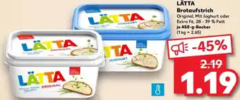Kaufland LÄTTA Brotaufstrich Angebot