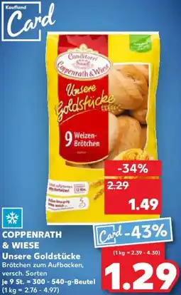 Kaufland COPPENRATH & WIESE Unsere Goldstücke Angebot