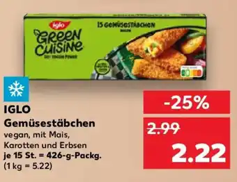 Kaufland IGLO Gemüsestäbchen Angebot