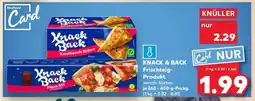 Kaufland KNACK & BACK Frischteig- Produkt Angebot