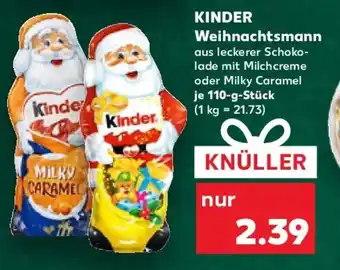 Kaufland KINDER Weihnachtsmann Angebot