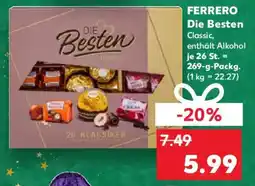 Kaufland FERRERO Die Besten Angebot