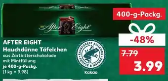 Kaufland AFTER EIGHT Hauchdünne Täfelchen Angebot