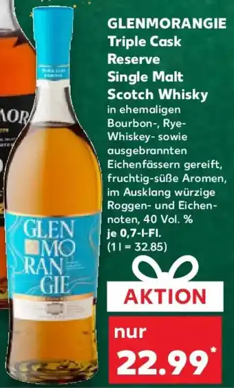 Kaufland GLENMORANGIE Triple Cask Reserve Single Malt Scotch Whisky Angebot