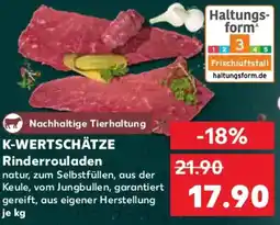 Kaufland K-WERTSCHÄTZE Rinderrouladen Angebot