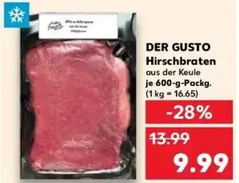 Kaufland DER GUSTO Hirschbraten Angebot