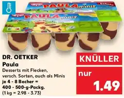 Kaufland DR. OETKER Paula Angebot