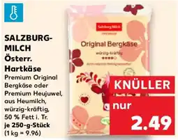Kaufland SALZBURG- MILCH Österr. Hartkäse Angebot