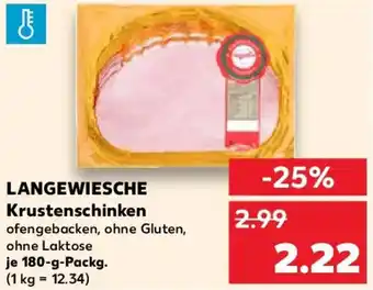 Kaufland LANGEWIESCHE Krustenschinken Angebot