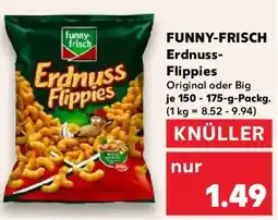 Kaufland FUNNY-FRISCH Erdnuss- Flippies Angebot