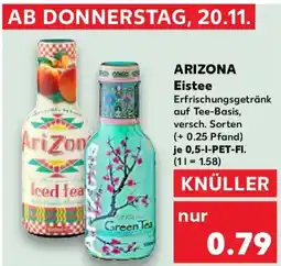 Kaufland ARIZONA Eistee Angebot