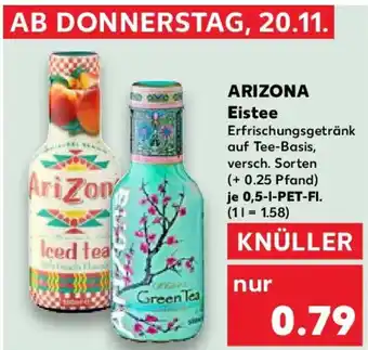 Kaufland ARIZONA Eistee Angebot
