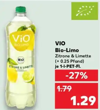 Kaufland VIO Bio-Limo Angebot