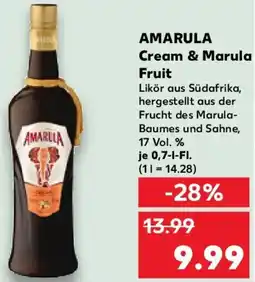Kaufland AMARULA Cream & Marula Fruit Angebot
