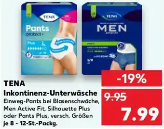 Kaufland TENA Inkontinenz-Unterwäsche Angebot