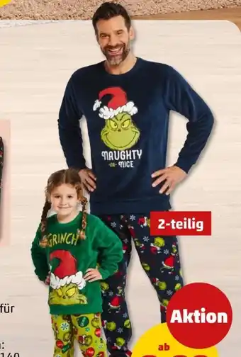 PENNY Dr. Seuss Enterprises The Grinch Kinder Fleeceanzug Angebot