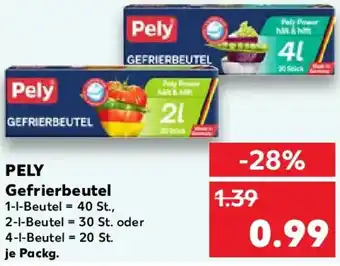 Kaufland PELY Gefrierbeutel Angebot