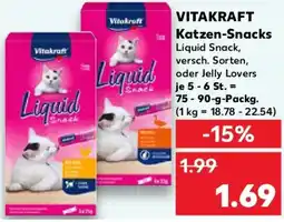 Kaufland VITAKRAFT Katzen-Snacks Angebot