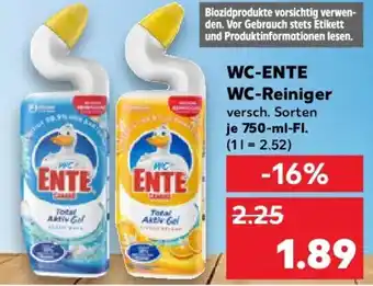 Kaufland WC-ENTE WC-Reiniger Angebot