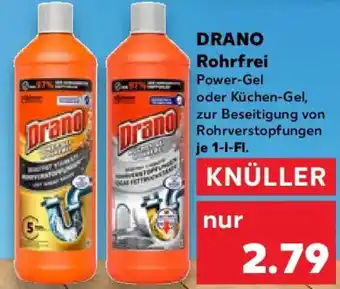 Kaufland DRANO Rohrfrei Angebot