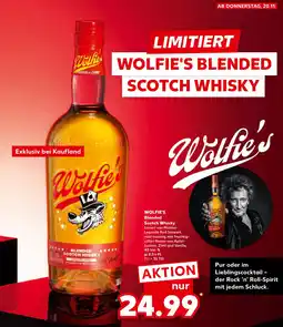 Kaufland WOLFIE'S Blended Scotch Whisky Angebot