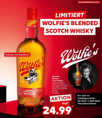 Kaufland WOLFIE'S Blended Scotch Whisky Angebot