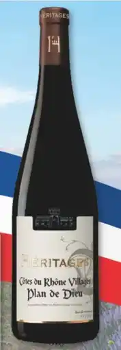trinkgut Ogier Héritages Plan de Dieu Côtes du Rhône Villages Angebot