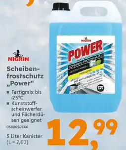 Globus Baumarkt NIGRIN Scheiben- frostschutz ,,Power" Angebot