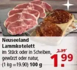 Multi Markt Neuseeland Lammkotelett Angebot