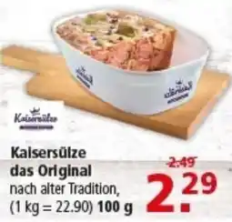 Multi Markt Kaisersülze das Original Angebot