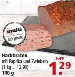 Multi Markt Hackbraten Angebot