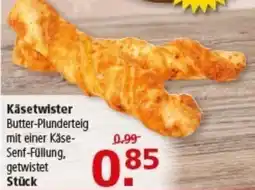 Multi Markt Käsetwister Butter-Plund Angebot