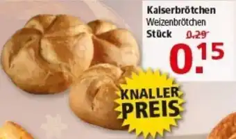 Multi Markt Kaiserbrötchen Weizenbrötchen Angebot