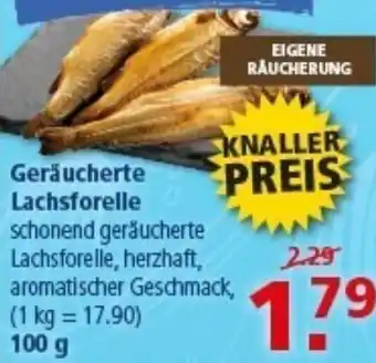Multi Markt Geräucherte Lachsforelle Angebot