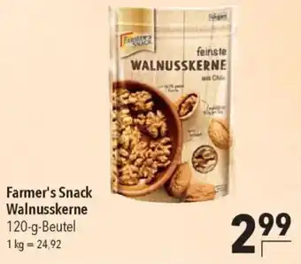 CITTI Markt Farmer's Snack Walnusskerne Angebot