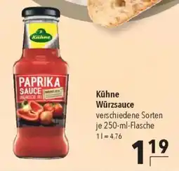 CITTI Markt Kühne Würzsauce Angebot
