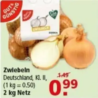 Multi Markt GUT&GÜNSTIG Zwiebeln Angebot