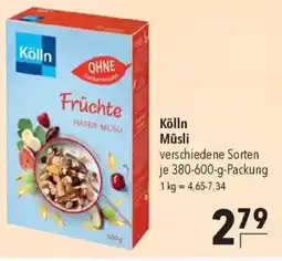 CITTI Markt Kölln Müsli Angebot