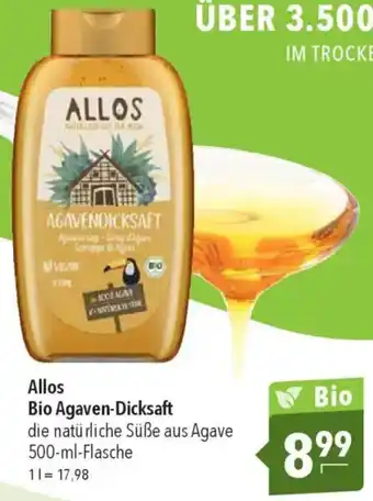 CITTI Markt Allos Bio Agaven-Dicksaft Angebot