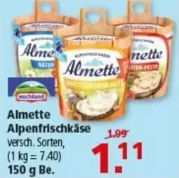 Multi Markt Almette Alpenfrischkäse Angebot