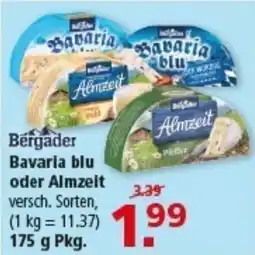 Multi Markt Bergader Bavaria blu oder Almzeit Angebot